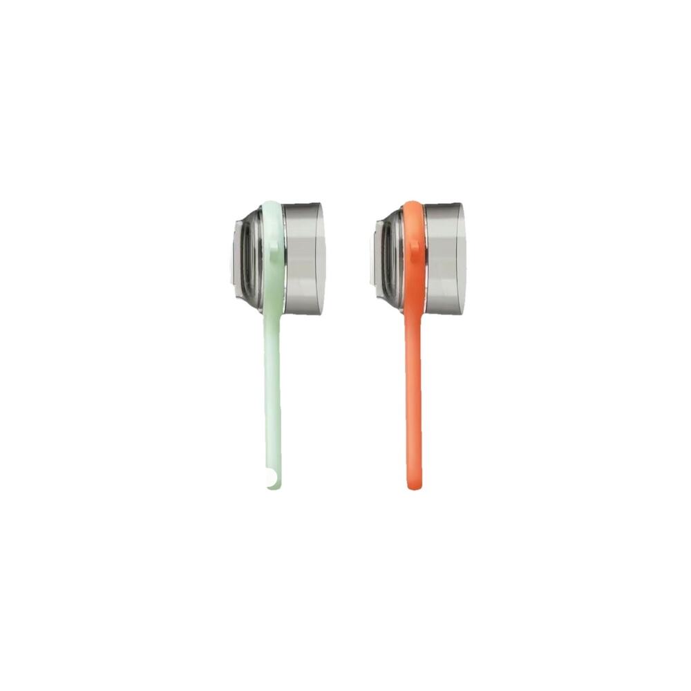 2-In-1 Vegetable Peeler Stainless Steel Fruit with Peel Storage Bin Easy Clean